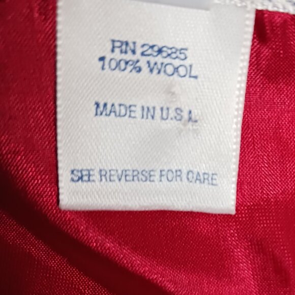 Vintage Pendleton Women's Plaid Wool Vest size 10 - Picture 4 of 8